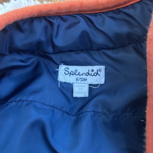 Splendid Boy’s Fur Vest Size 6/12M - Picture 3 of 4